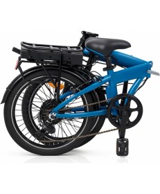 Resim Corelli Broster Elektra Elektrikli Katlanır Bisiklet 27cm Fren Vb-md 20 Jant 7 Vites Yeşil Çok Renkli 