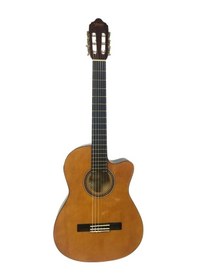 Resim Valencia Vc104tcvt Elektro Klasik Gitar 4/4 Naturel Ekolayzırlı - Sap Çelikli - Sahneye Hazır 