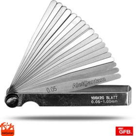 Resim GFB Sentil Filler Çakısı (0.05-1) 1x100mm 20 Yapraklı 