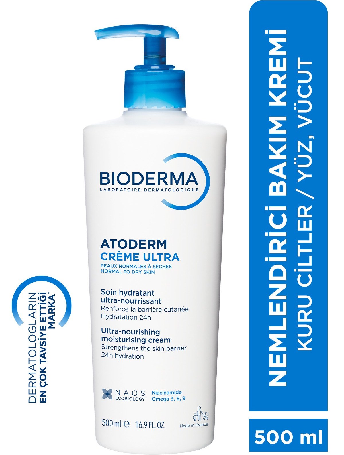 Bioderma Atoderm Cream Ultra Normal ve Kuru Ciltler Için Nemlendirici Yüz, Vücut Bakım Kremi Beb Fiyatı ve Özelliklerı - Badem