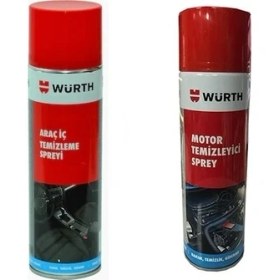Resim Würth Araç Içi & Motor Temizleme Spreyi 2li Set 