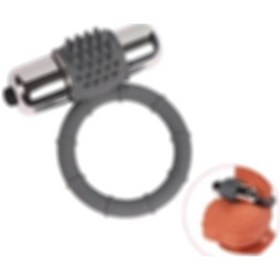 Resim Lilitu Shop Metal Titreşimli Silikon Penis Halkası 