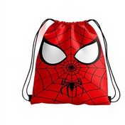 Resim Marvel Spider-Man Drawstring Sırt Çantası - Büyük Kapasiteli Hafif Spor Çantası, Spider-Man Maskesi Tasarımı, Dayanıklı Polyester, Temizlemesi Kolay, Seyahat, Ofis ve Günlük Kullanım İçin Mükemmel, İdeal Doğum Günü Hediyesi, Seyahat Sırt Çantası, Ofis Depolama, Eğlenceli Tasarım, Güvenli Fermuar Kapanışı 