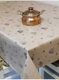 Resim Başak Ev Tekstili(437) ELYAFLI PVC MUŞAMBA - DESENLİ SİLİNEBİLİR MASA ÖRTÜSÜ RENKLİ-140 x 140 