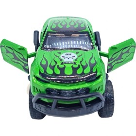 Resim Sunman Oyuncak Kapıları Açılabilen Diecast Metal Off-Road Arabası K147A13 