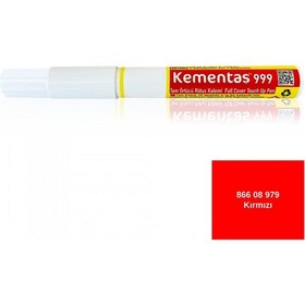 Resim Tam Örtücü Rötuş Kalemleri 866 08 979 Kırmızı Tam Örtücü Rötuş Kalem-12420 