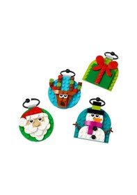 Resim LEGO® Yılbaşı Süsü Koleksiyonu 40744 – 6 Yaş ve Üzeri İçin Kardan Adam, Ren Geyiği ve Noel Baba Yılbaşı Süsleri Yapım Seti (153 Parça) 