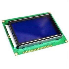 Resim Robocombo 128x64 Grafik Lcd Ekran Mavi - Wg12864b 