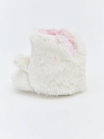 Resim LC Waikiki Tavşan Figürlü Pelüş Kız Bebek Panduf 