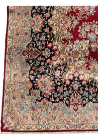 Resim El Dokuma Büyük İran Halısı 310x425 Kırmızı %100 Yün 13 M2 Halı Kırmızı 