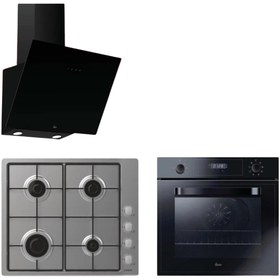 Resim Hoover & Cand-y Vassena Ankastre Set (HDG6C1GBTK + CHW6LX + HOT3051BI/E) 