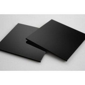 Resim soylu pleksi Siyah Pleksi Levha 4,8mm~5mm Pleksiglass 50cmx50cm 
