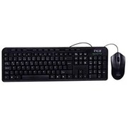 Resim Inca IMK-375T Q Türkçe Kablolu USB Multimedya Siyah Klavye ve Mouse Seti 