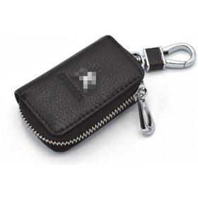 Resim Citroen Uyumlu Deri Anahtarlık Kumanda Kabı 