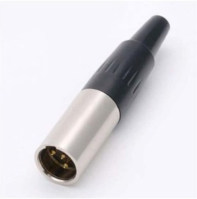 Resim AyrStore Mini Canon Xlr 3 Pin Erkek Jack Fiş 10X47Mm 