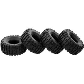 Resim 4adet 2.2 İnç 133mm 1/10 Rc Kaya Tırmanıcı Lastikleri 1:10 Rock Axial Wraith Rr10 Trx-4 Rc Kaya Tırmanıcı Jeep Kamyon İçin 