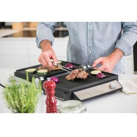 Resim Fritel GR 3495 GrillTastic XL 2400 W Elektrikli Barbekü & Izgara 