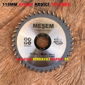 Resim MEŞEM 115MM ELMAS TESTERE AHŞAP KESİCİ 115 MM AVUÇ TAŞLAMALAR İÇİN 
