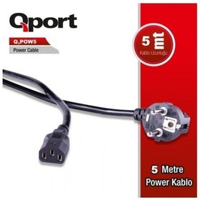 Resim Qport Q Pow5 5mt Power Kablo 