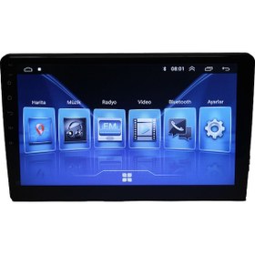 Resim Ford Transit Custom 2020-2022 10 inç 10-256 GB PRO Android Carplay Multimedya 