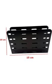 Resim Glare Peçetelik Hasır Desen Mat Siyah 