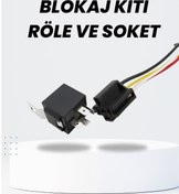 Resim TakipOn Mobil Takip Sistemleri TakipOn Araç Takip - Motor Blokaj Röle Kiti ( Yakıt veya Kontak Kesici Röle) 