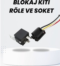 Resim TakipOn Mobil Takip Sistemleri TakipOn Araç Takip - Motor Blokaj Röle Kiti ( Yakıt veya Kontak Kesici Röle) 