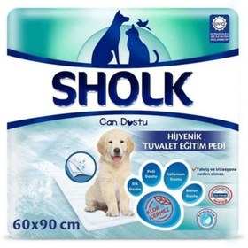 Resim Sholk 60x90 cm Hipoalerjenik Köpek Çiş Eğitim Pedi (10 Adet) (50004428) 