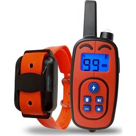 Resim Geeksen Köpek Eğitim Tasması Uzaktan Kumandalı Havlama Tasması Şarj 