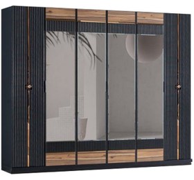 Resim Paris Black Modern Yatak Odası Takımı 