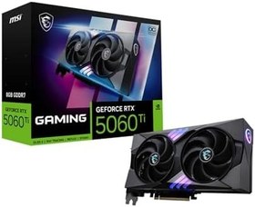 Resim MSI VGA GeForce RTX 5060 TI 8G GAMING OC RTX5060TI 8GB GDDR7 128B DX12 PCIE 5.0 X16 (3XDP 1XHDMI) 