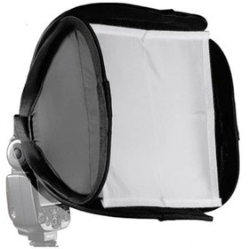Resim Raypro Tepe Flaşları için 23 x 23 CM Softbox Difüzör 