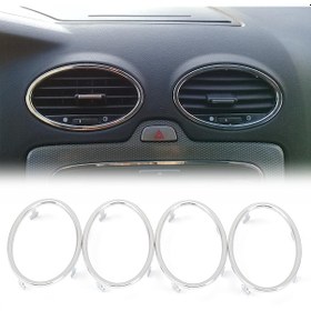 Resim Ford Focus Havalandırma Çerçevesi Mat Tip 4 Adet Takım 2006-2011 