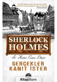 Resim Gerçekler Kanıt İster - 125x195 Yeni Ebatlı - Sir Arthur Conan Doyle - Martı Yayınları 