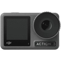 Resim DJI Osmo Action 3 Adventure Combo Aksiyon Kamera Siyah 
