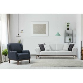 Resim Minar London 3 1 Berjer Koltuk Takım(ARES BYZ ANTR) 