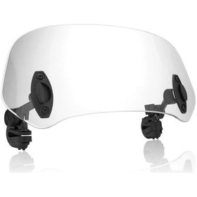 Resim Besthome1 Motosiklet Kamera Genişletici, 3-5mm, 180 Ayar, Rüzgar-kar Engeli, Şeffaf Pc Lens, Kolay Montaj, 36.5x15.5cm 