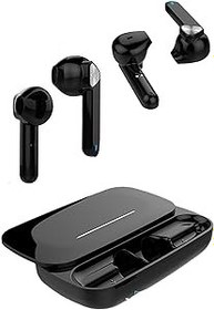Resim Favors True Wireless Siyah Kızaklı Bluetooth Kulaklık Version 5.0 Upgrade Sürüm 
