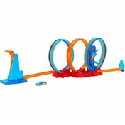 Resim HOT WHEELS Ultra Hots Çılgın Çember Yarışı Seti Hpx93 