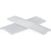 Resim Ince Mum Silikon Çubuk 7.5 mm x 150 mm (20 Adet) | Şeffaf Silikon Mum | Silikon Tabancası Için Uyumlu Yapıştırıcı Çubuklar 
