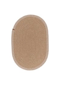 Resim Koza Halı Cesta El Yapımı Pamuklu Natural Bej Jüt Hasır Dekoratif Kilim 903 Naturel 