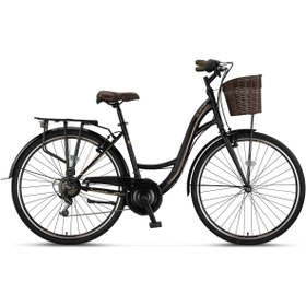 Resim Ümit Bisiklet Alanya 28 Inch 45 cm kadro 21 Vites Kadın Şehir Bisikleti 2810 ( 160 cm üstü) 