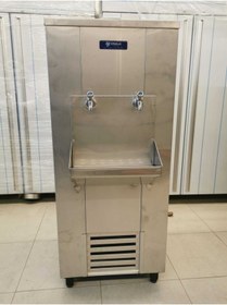 Resim ERÇELİK TİCARET Inox Su Sebili 80 Lt Çift Musluklu 