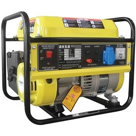 Resim Aksa Jeneratör AAP1200 1.0KW Portatif İpli Benzinli Jeneratör 