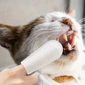 Resim Köpekler ve Kediler için Pet Temizleme Islak Mendiller, Küçük Hayvanlar için Naylon Kulak Kanalı Temizleyici 