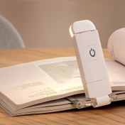 Resim 1 Mini USB Şarjlı Okuma Lambası - Taşınabilir Katlanabilir, Sıcak ve Soğuk Renkler ile Göz Koruma Özelliği, 3 Ayarlanabilir Parlaklık Seviyesi, Kitap için Klipsli Lamba, Yer Tasarruflu Tasarım, Gece Okuyucuları İçin Uygun, Şarj Edilebilir Okuma, Çalışma, Yatak Odası, Yurt Işığı 