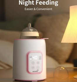 Resim 8’i 1 Arada Biberon Isıtıcı ve Sterilizatör, Hızlı Isıtma, Besin Koruma, LCD Ekran 
