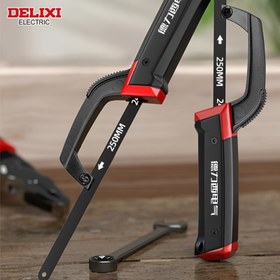 Resim DELIXI ELEKTRİK METAL ve ahşap için tasarlanmış dayanıklılık ve konforlu mini testere çerçevesi 
