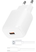 Resim Zipax Redmi K50 K50 Pro K50 Ultra Type-C Hızlı Şarj Aleti SET 3.4A 
