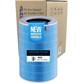 Resim FAF FİLTRE Xiaomi Mi Air Purifier Pro H Filtre 360 True Cam Hepa Filtre Ø250*H384mm Mavi 